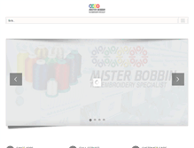 Tablet Screenshot of misterbobbinemb.com